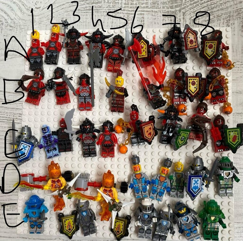 Lego Nexo Knights Minifigürleri - 7