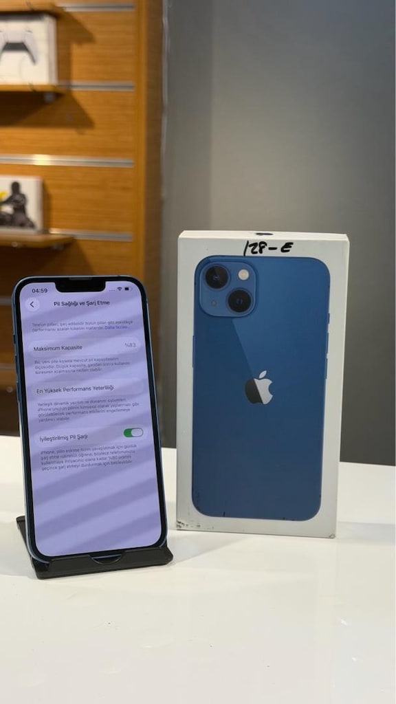 İPHONE 13 128 GB PİL :83 hatasız değişensiz - 2