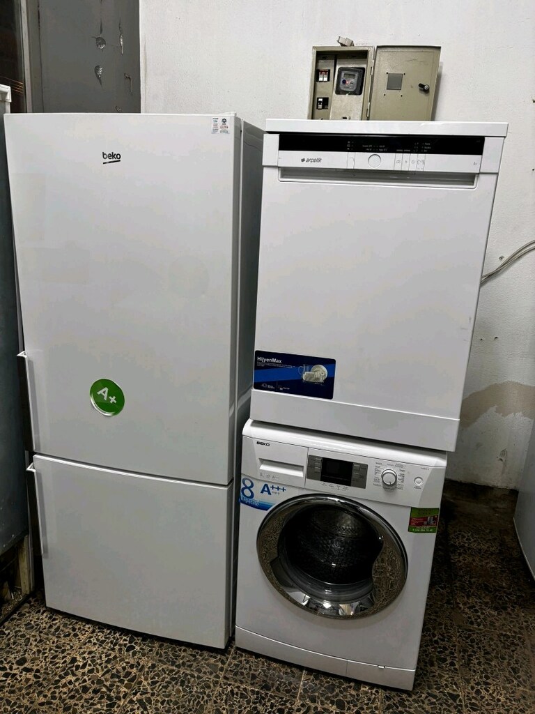 3lü set Beko Buzdolabı Çamaşır Bulaşık makinesi - 4