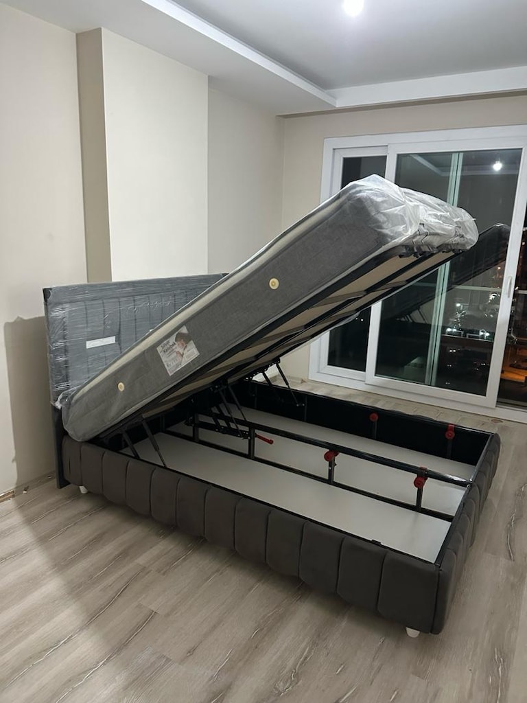 ultra lüks Çift Kişilik Baza Başlık Petli yatak sıfır ürün dev kampany - 5