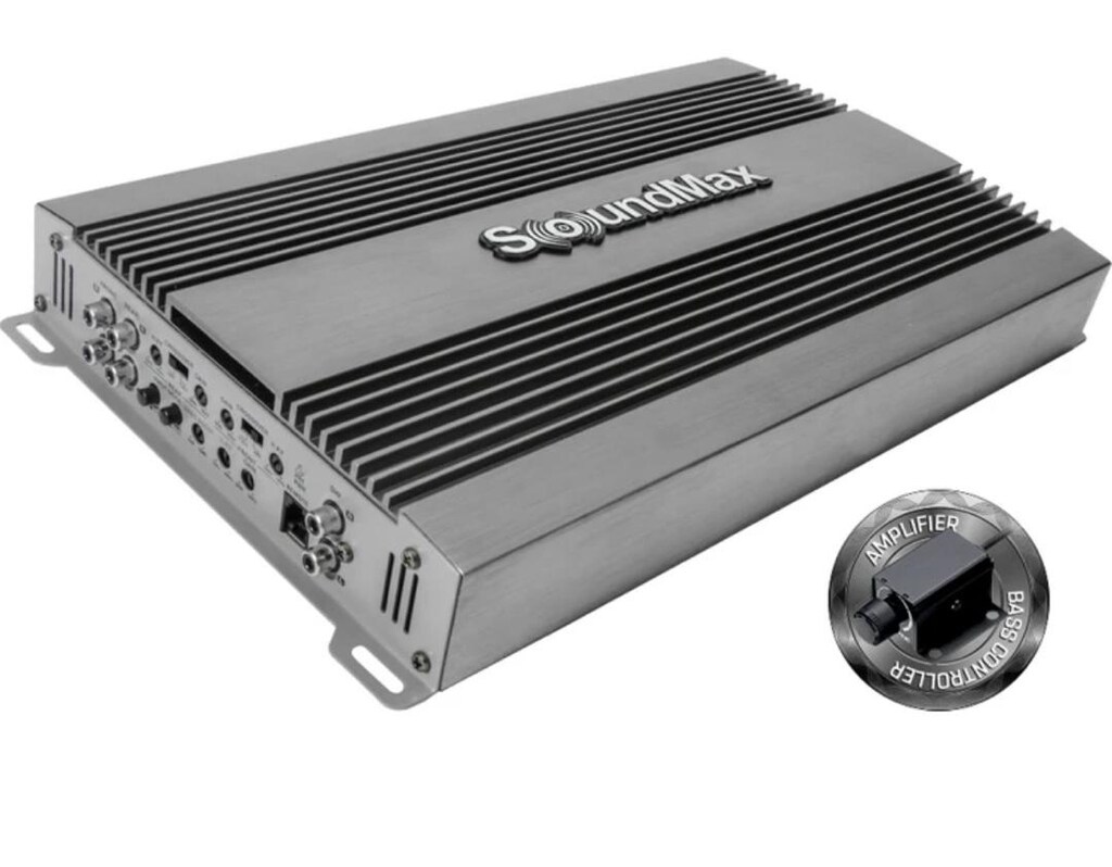 SIFIR SOUNDMAX 5500 W 5 KANAL 5.80 RMS BAS KONTROLLÜ OTO ANFİLER - 4