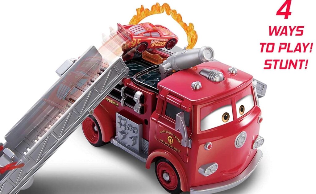 Cars Renk Değiştiren Özel Şimşek McQueen ile Akrobatik Red GPH80 - 3