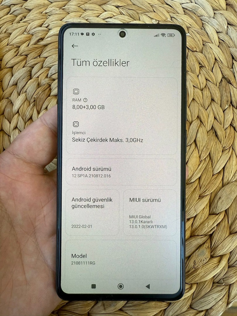 Mi 11T Sıfır ayarındadır - 7