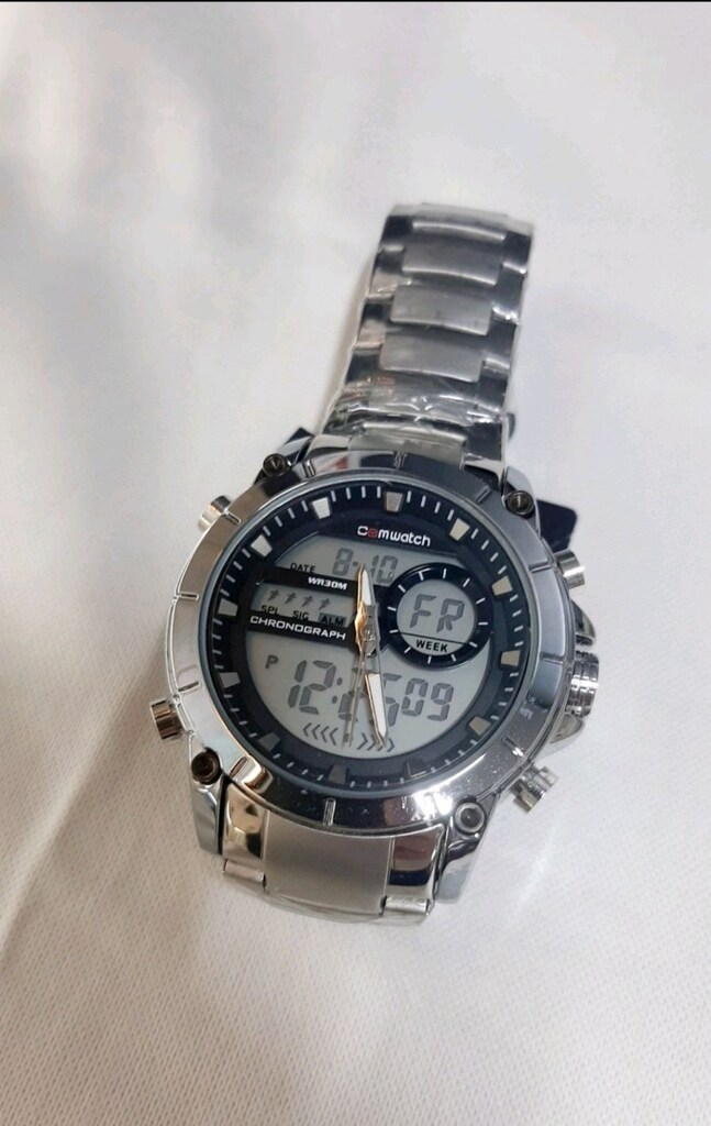 M-WATCH ANALOG DİJİTAL AYDINLATMA VE ALARM