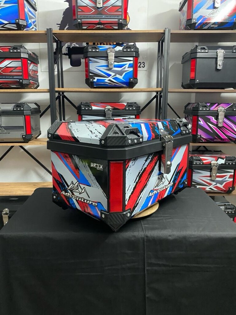 REXX 45 LİTRE ABS MOTOSİKLET ARKA ÇANTALAR ADVENTURE - 7
