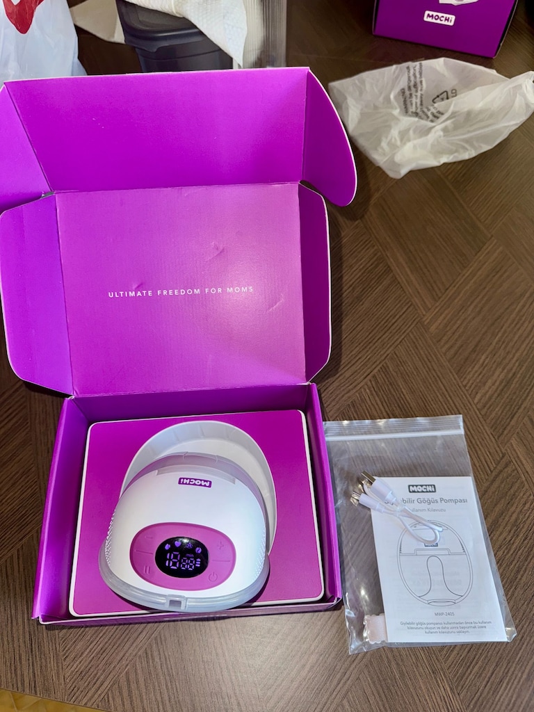 Mochi Giyilebilir Elektrikli Göğüs Sütü Sağım Pompası - 2