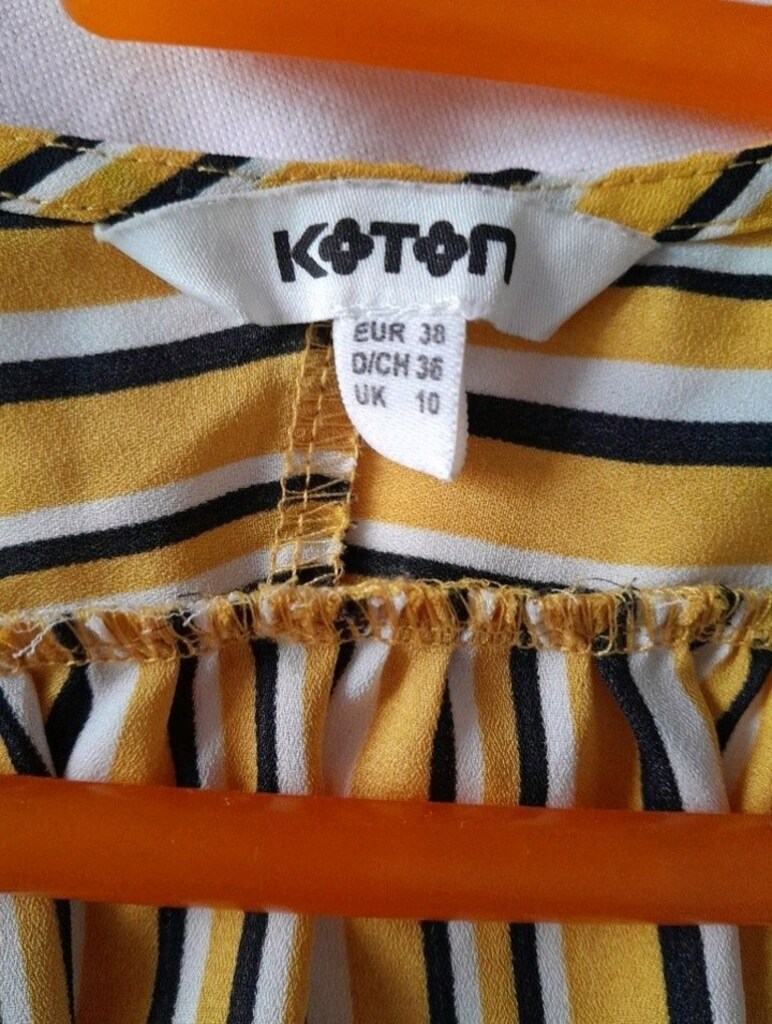 KOTON MARKA ON BAGLAMALI BLUZ - 3