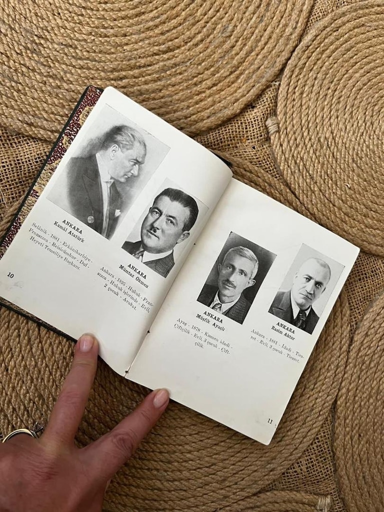 Antika 1935 Kamutay Milletvekili Albümü - 3