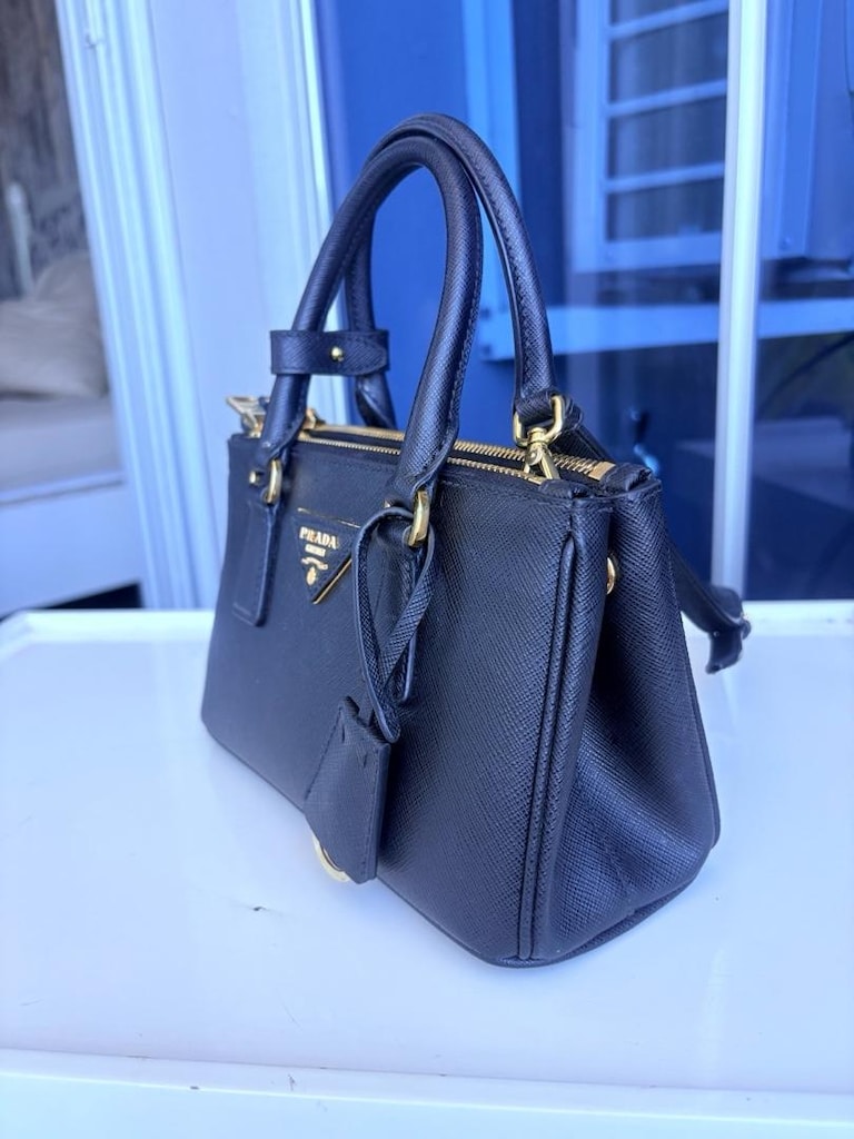 prada galleria saffiano deri mini çanta - 3