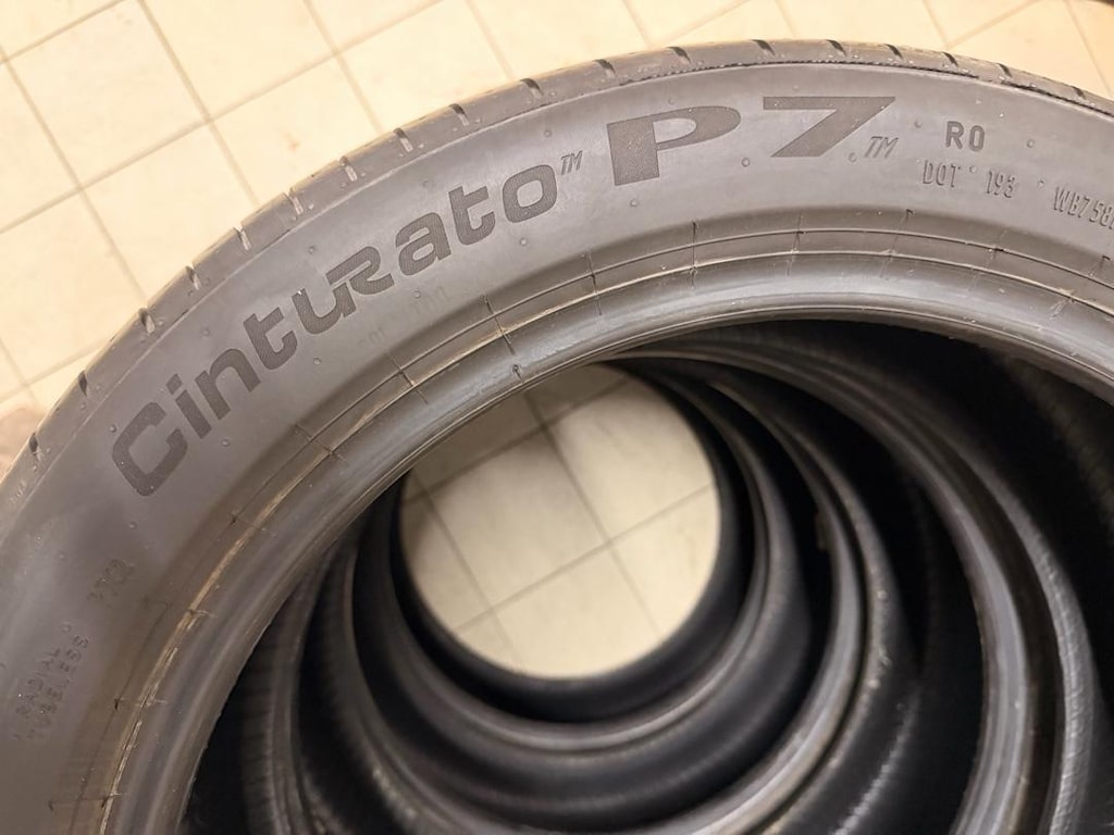 235/45R18 PİRELLİ CİNTURATO P7 (DOT:34/25) SIFIRDAN FARKSIZ - 5