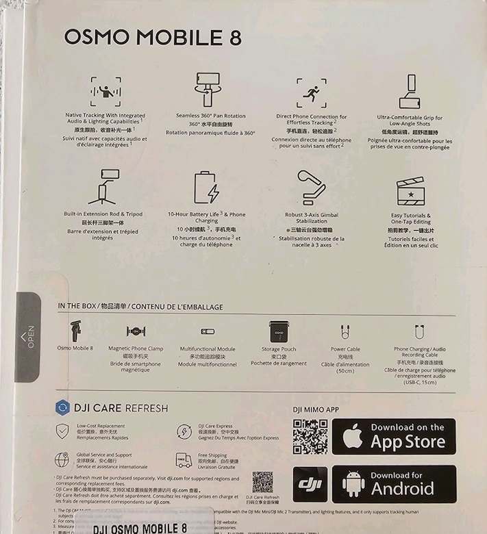 Djı OSMO MOBILE 8 - 2