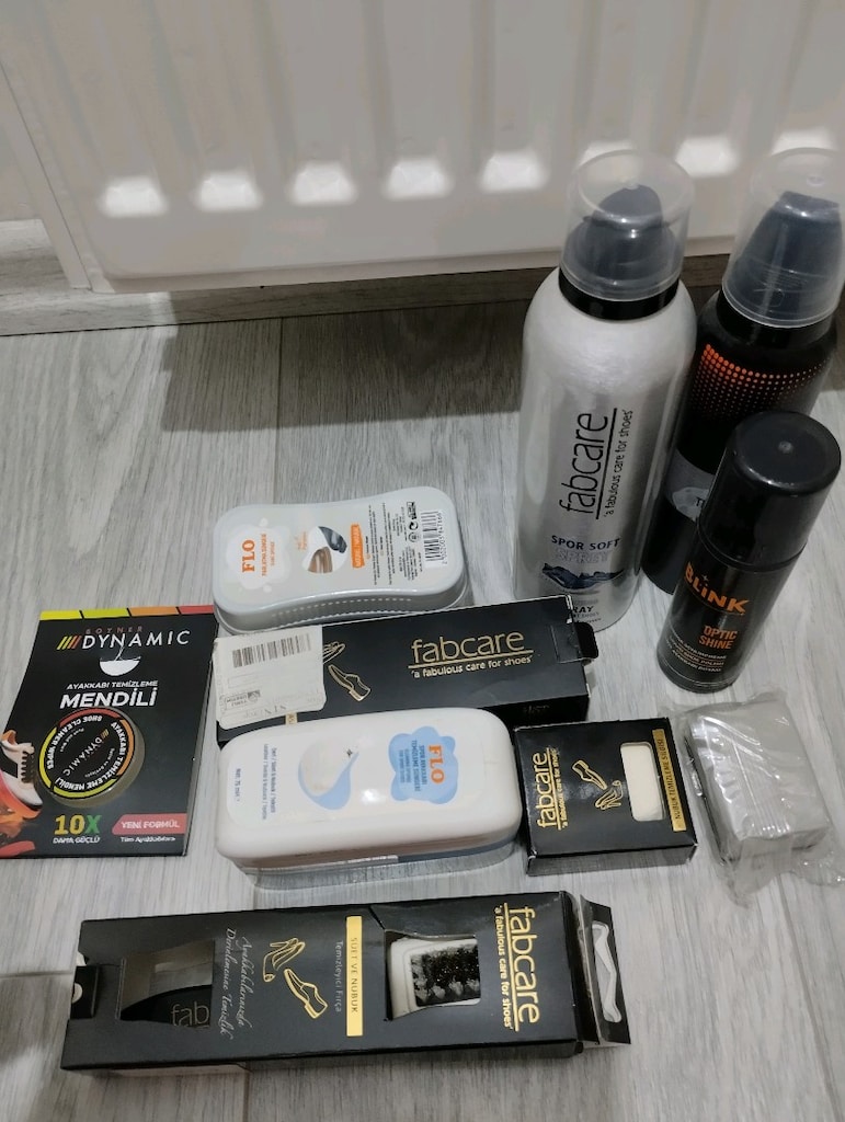 Deri, suni deri, nubuk, süet, spor ayakkaları temizleme seti, SIFIR - 6