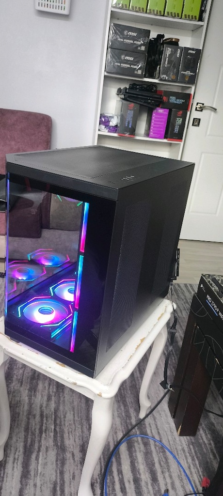 x gaming 7x argb fanlı akvaryum bilgisayar kasası - 6