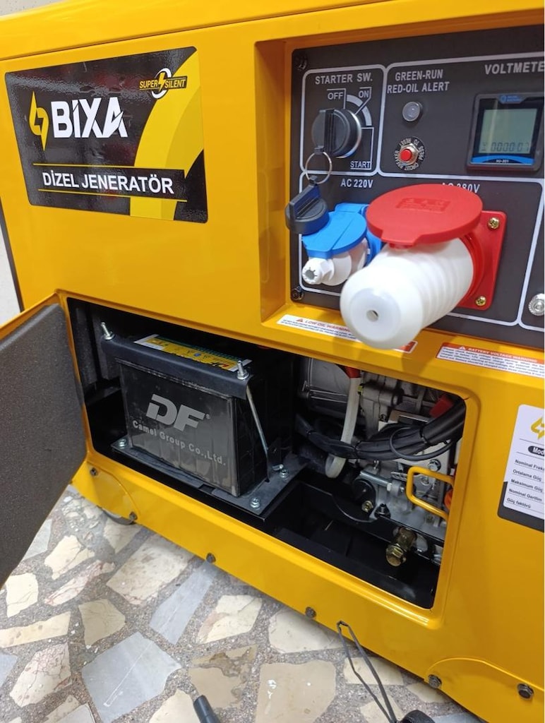 dizel 380 çıkışlı jeneratör marslı - 4