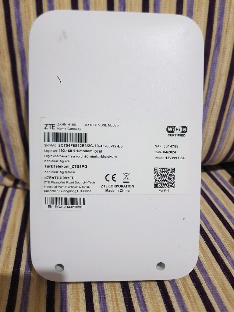 ZTE WİFİ 6 YENİ NESİL PREMİUM MODEM - 2