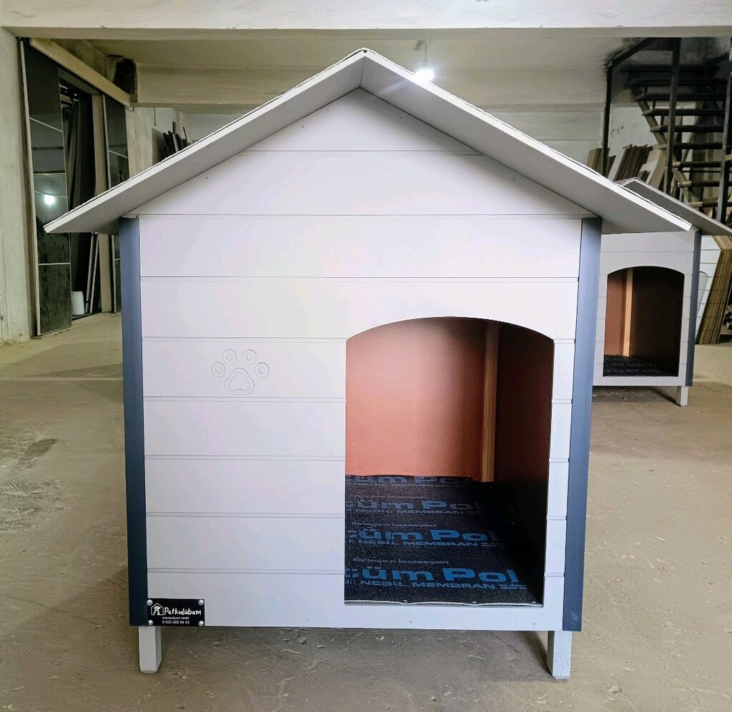 Ahşap Köpek Kulübesi Estetik Ve Kaliteli