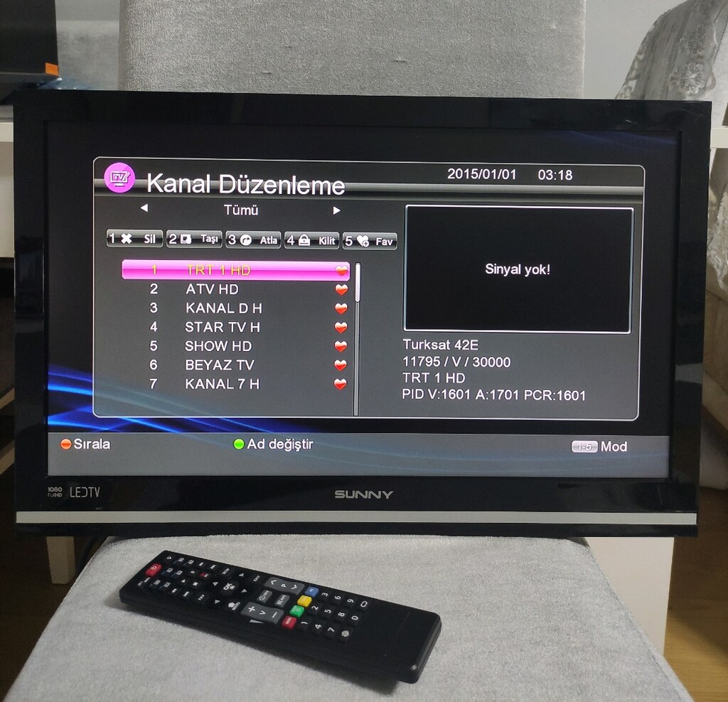 TV LED wifili HD uydu alıcısı askı aparatı ile birlikte - 4