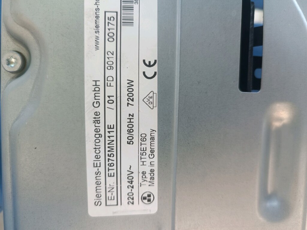 siemens ET625MN11E indüksiyon ocak kart ve rezistanları - 8