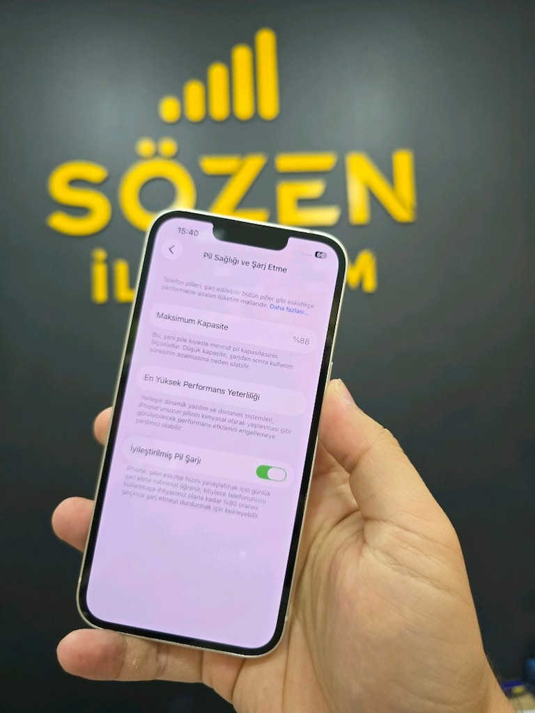 SÖZEN İLETİŞİM İPHONE 13 128GB PİL 88 7AY GARANTİLİ - 4