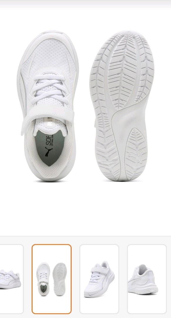 Puma Skyrocket Beyaz Çocuk Sneaker Ayakkabı - 3