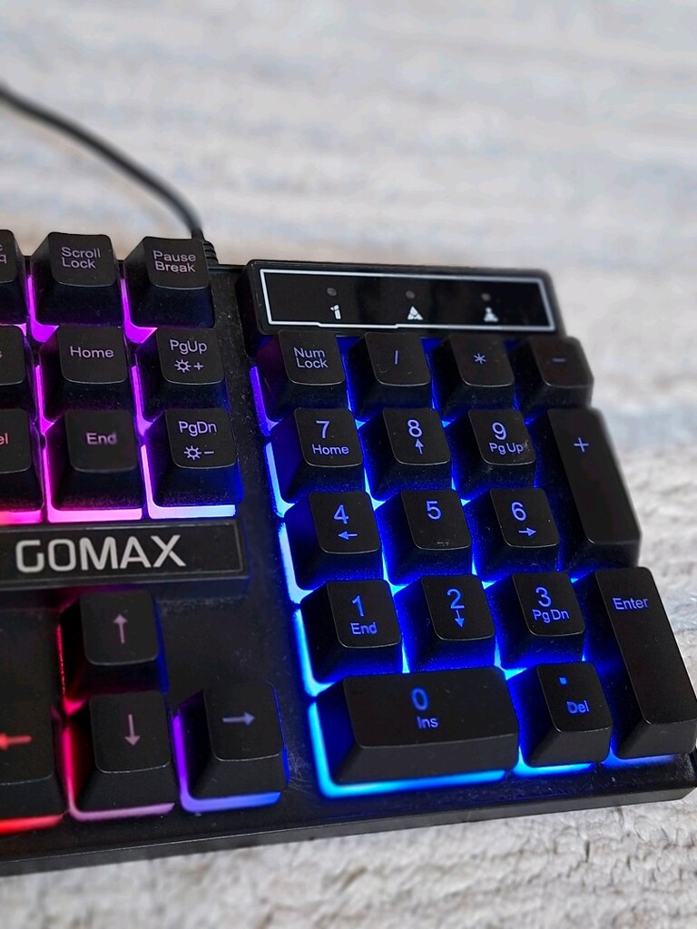 Klavye RGB Aydınlatmalı GoMax - 3