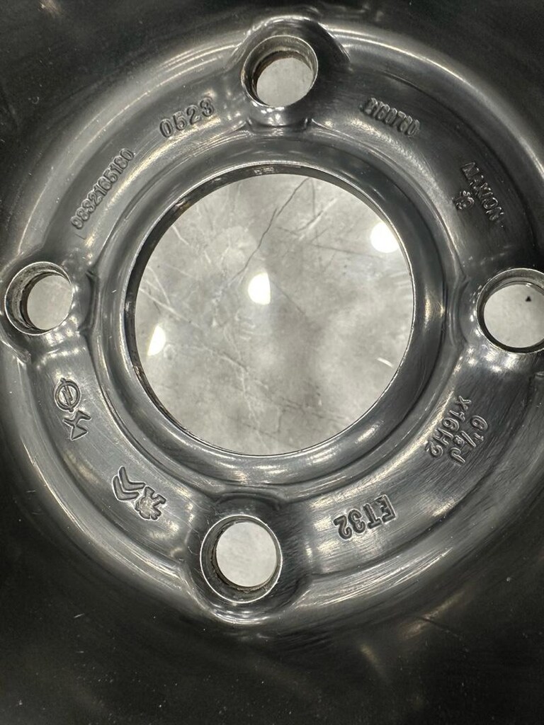 ORJİNAL 16.4 X100 CİTROEN DEMİR JANT ORJİNAL KAPAK C3 VE 4 X 100 OLAN - 10