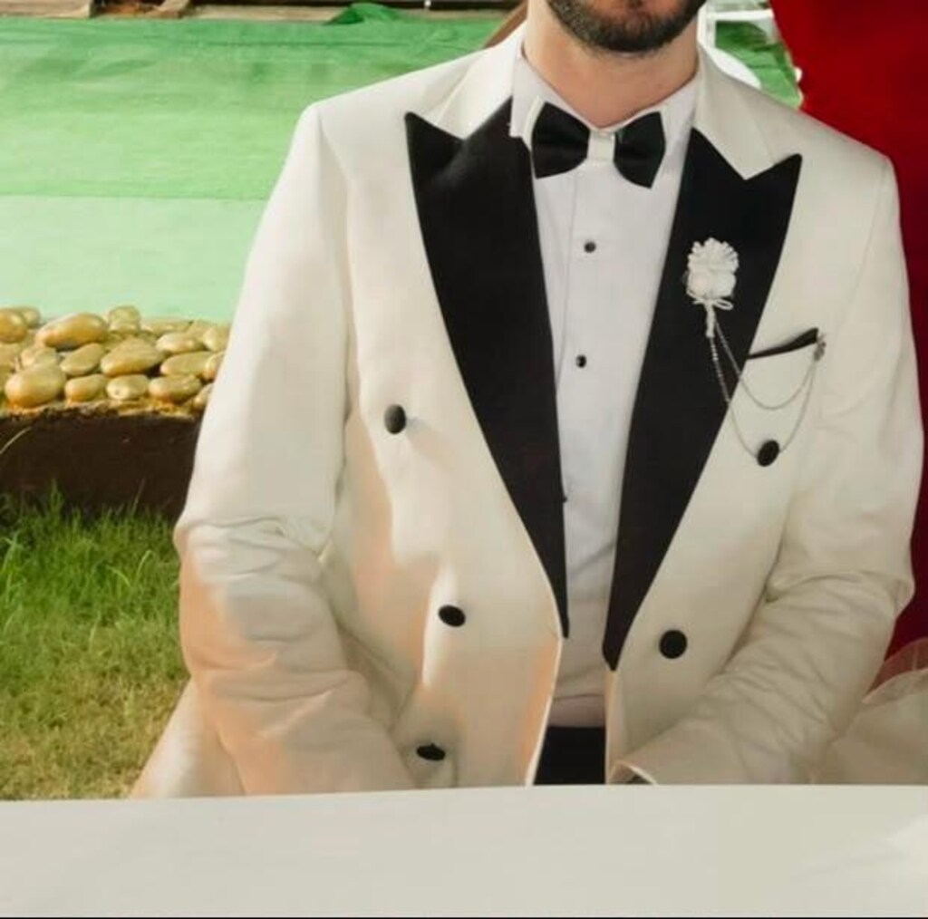 Beyaz Kruvaze Damatlık - 2
