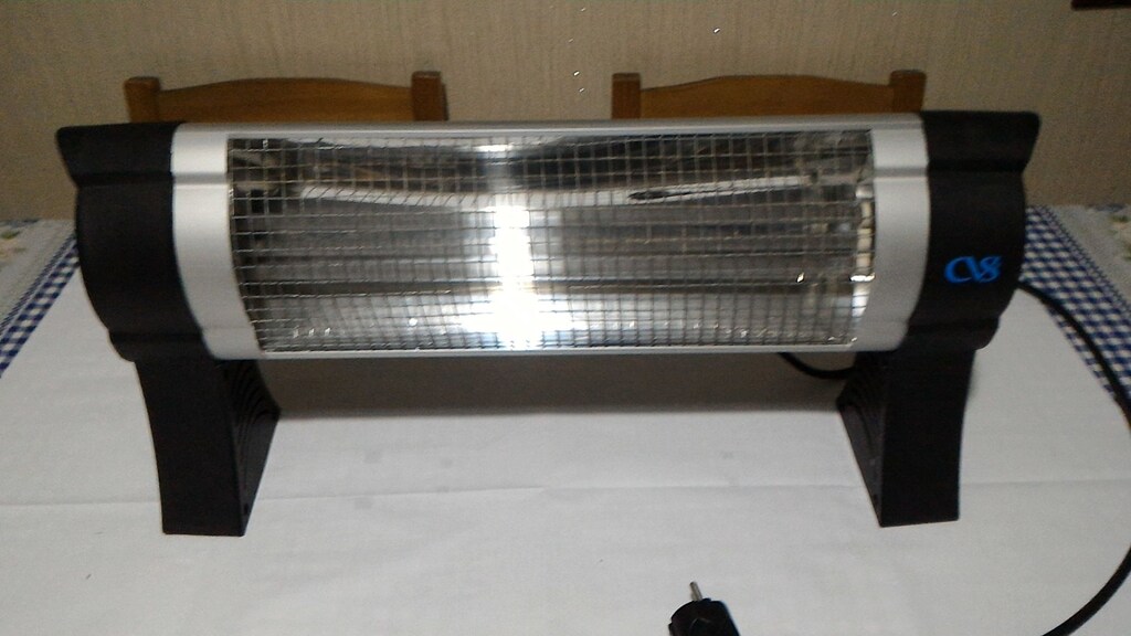 CVS 1500W ve ISIMATİK 1200W Quartz Çubuklu Elektrikli Isıtıcı (2 Adet) - 3