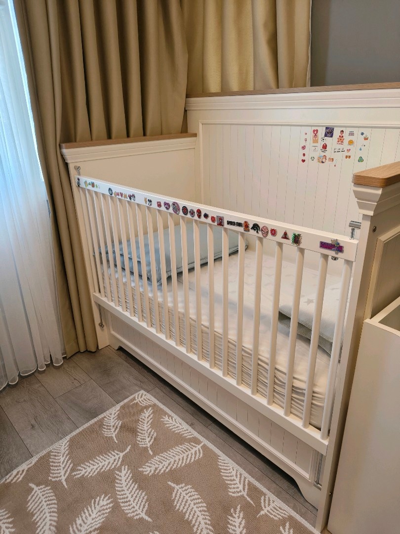 Almila Monte Bebek Karyolası 80x140 – Çiziksiz, Yatak Dahil - 2