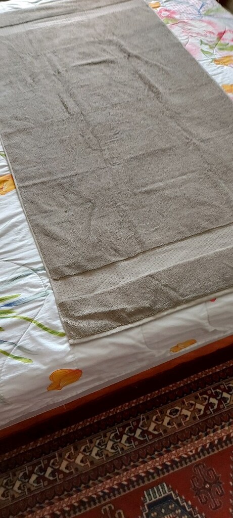 150x75 cm sıfır kakao rengi banyo havlusu - 2