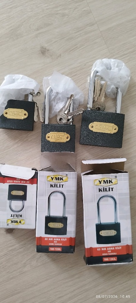 YMK Asma Kilitleri (63 mm-50 mm) - 5