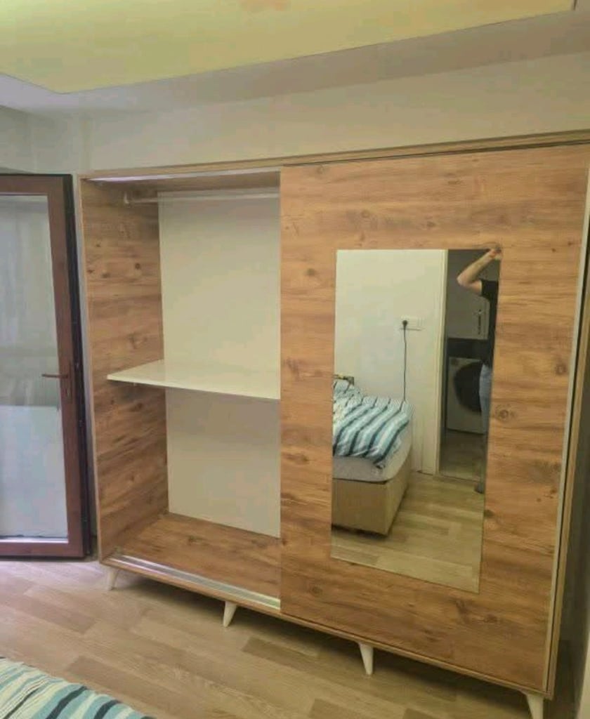 SÜRGÜLÜ DOLAP GARDROP SIFIR ÜRÜNLER KAPIDA ÖDEME İLE HIZLI TESLİMAT - 9