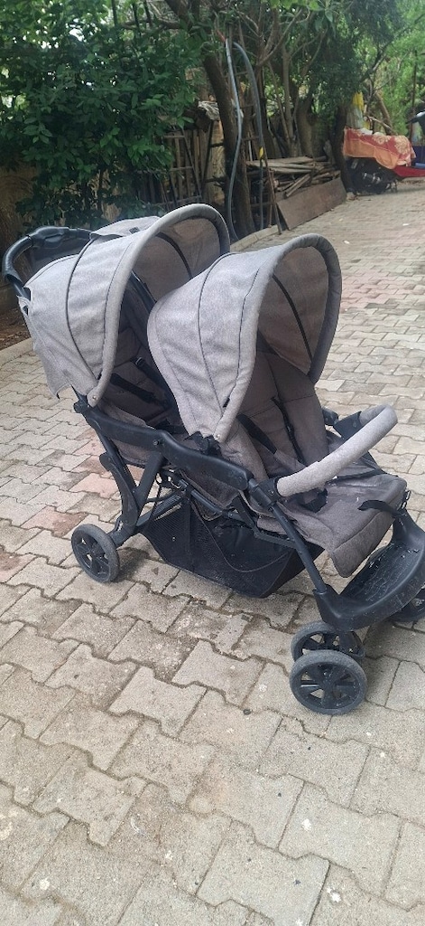 ikiz bebek arabası saglam temiz - 3