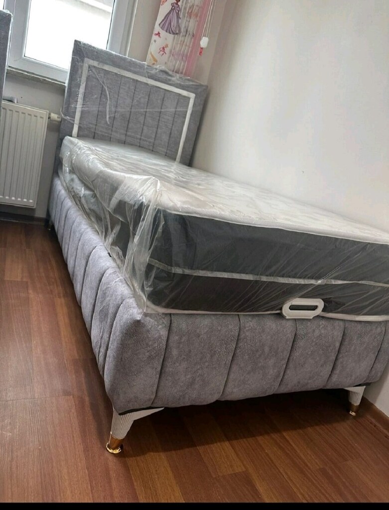 Tek kişilik baza başlık yatak - 3