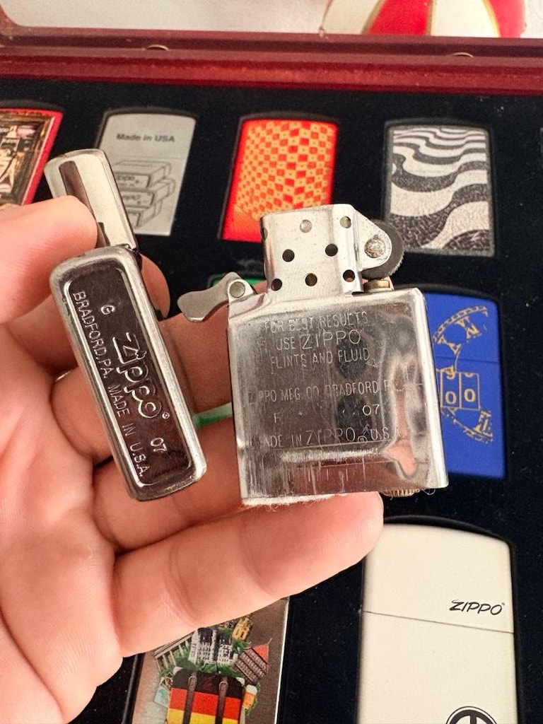 zippo kadın figürü çakmak - 6