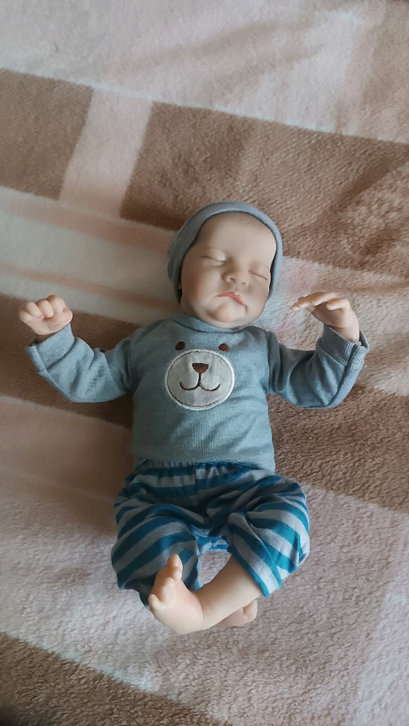 REBORN BEBEK OYUNCAK BEBEK SİLİKON BEBEK - 11