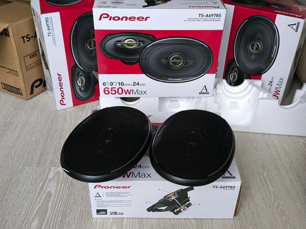 Pioneer Oval Hoparlör Takım 650W SIFIR - 4