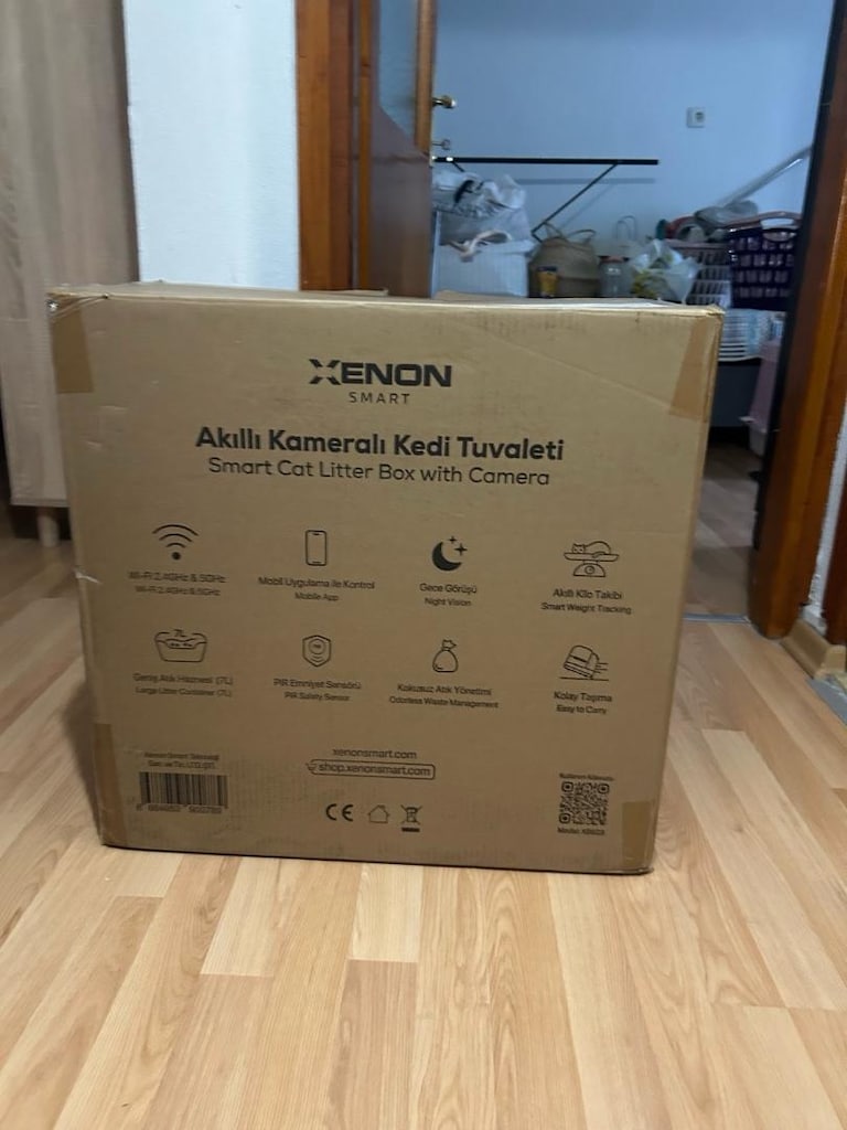 XENON Akıllı kameralı Kedi Tuvaleti - 7