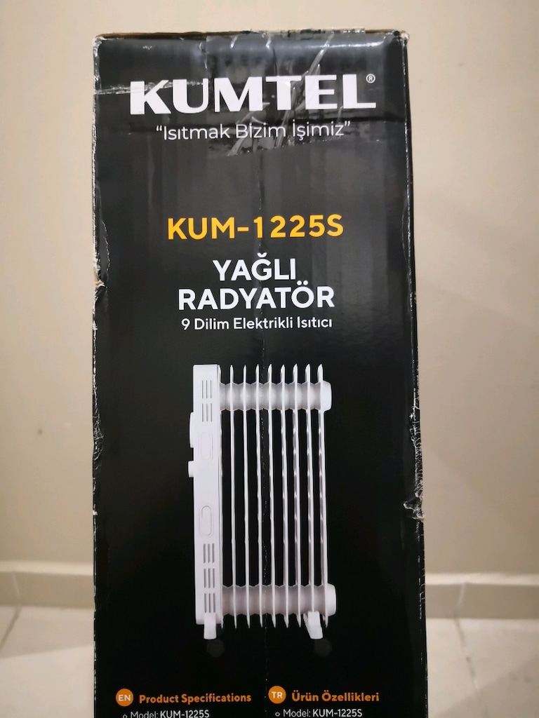 Yağlı Radyatör kumtel - 3