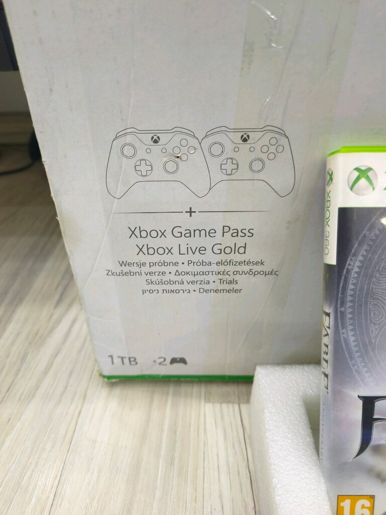 XBOX ONE S CİFT KOL 1TRB HAFİZA KUTU İCİ TERTEMİZ - 5