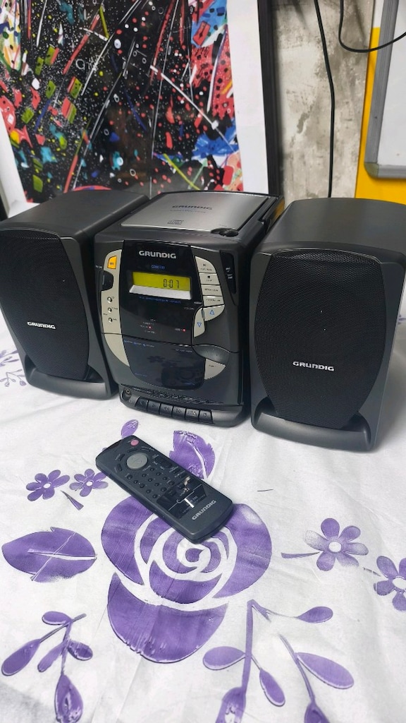 Grundig CDM 700 CD ve Kaset Çalar Müzik Sistemi - Orijinal Kumandalı - 12