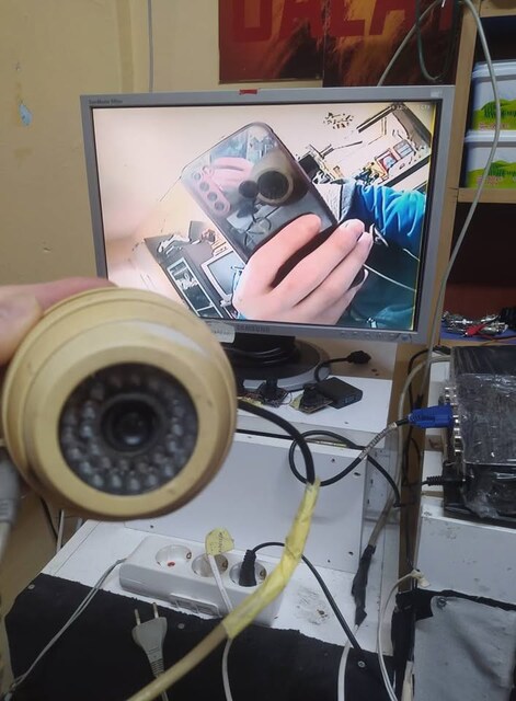 Kamera analog LEDli gecegörüslü.... notu okuyun