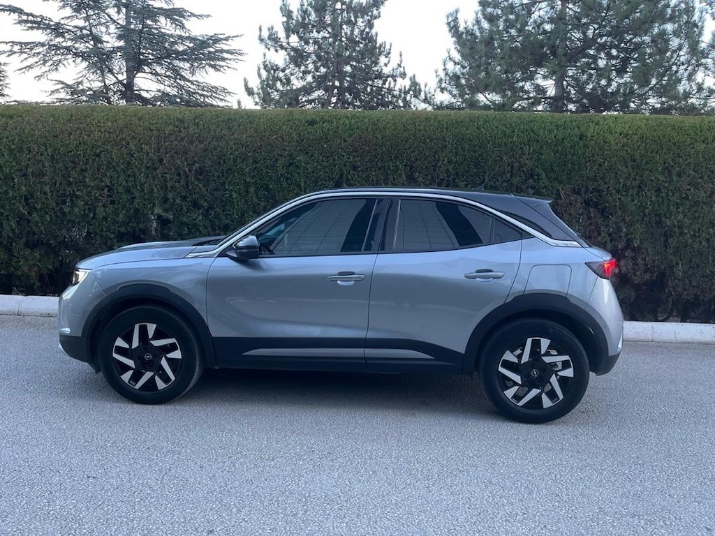 2021 MODEL OPEL MOKKA ELEGANCE 1.2T GRİ/SİYAH HATASIZ BOYASIZ TRAMERSZ - 3