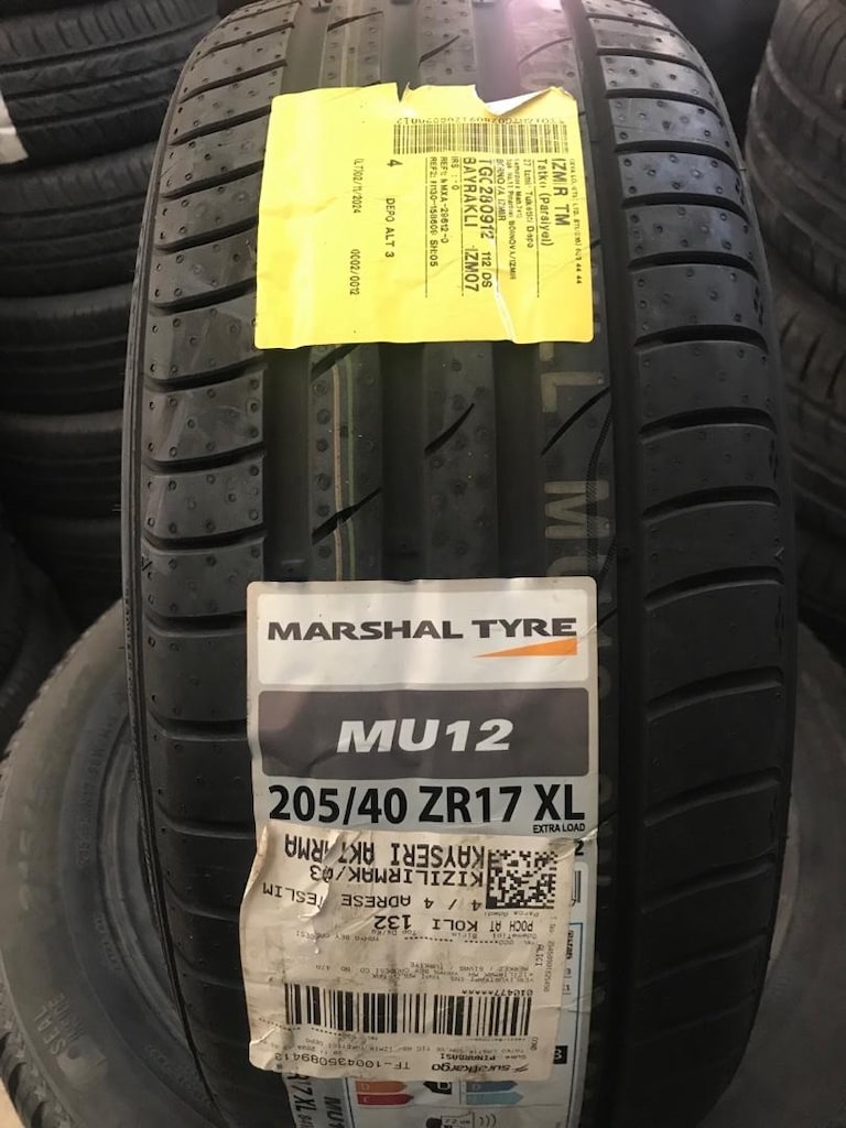 205/40r 17 Ebat Sıfır Yaz Lastiği Marshall Kore - 2