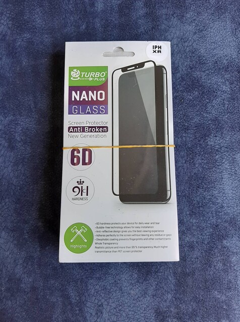 Turbo Plus iPhone XR 6D Ekran Koruyucu