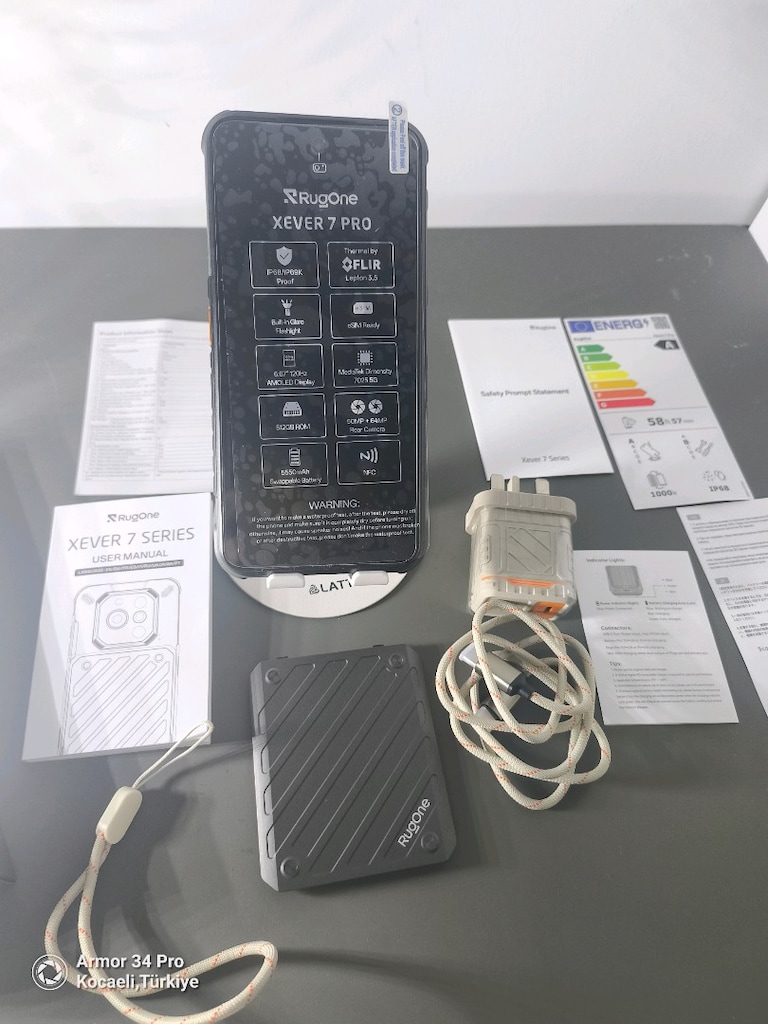 RUGONE XEVER 7 PRO 5G FLIR Termal Kameral - 4