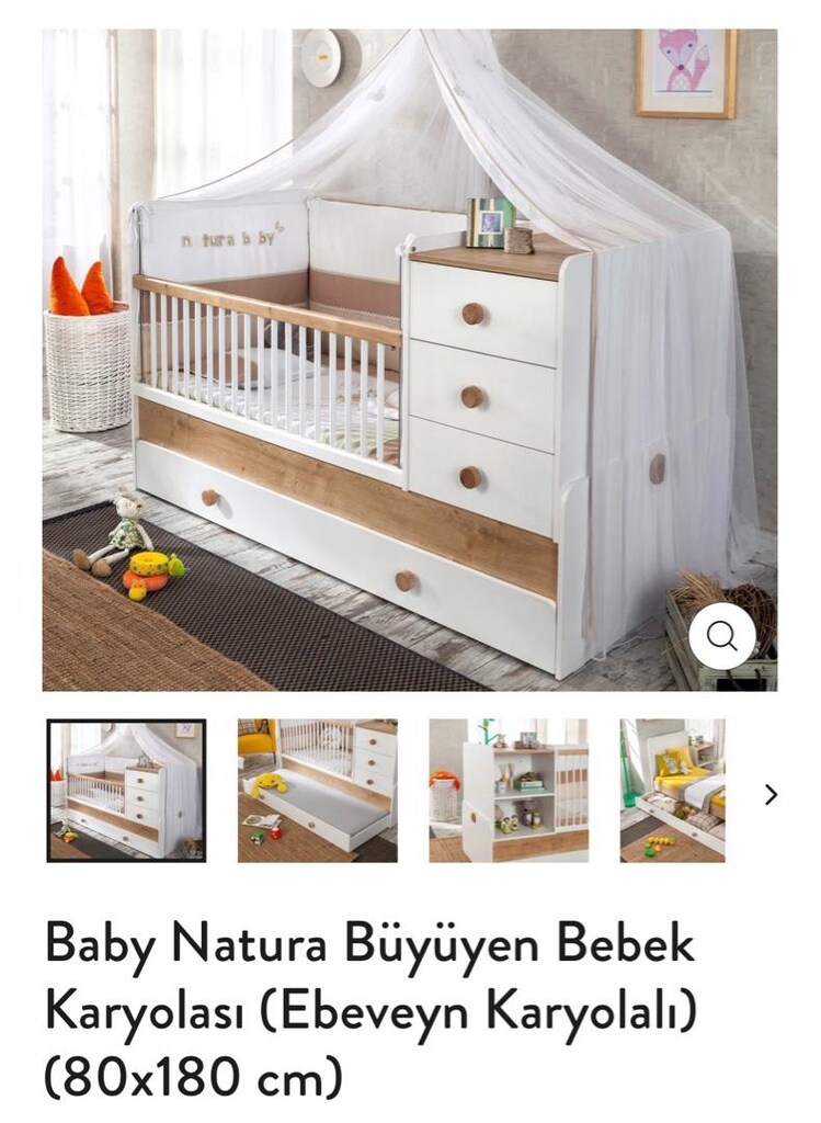 çilek baby nature karyola - 6