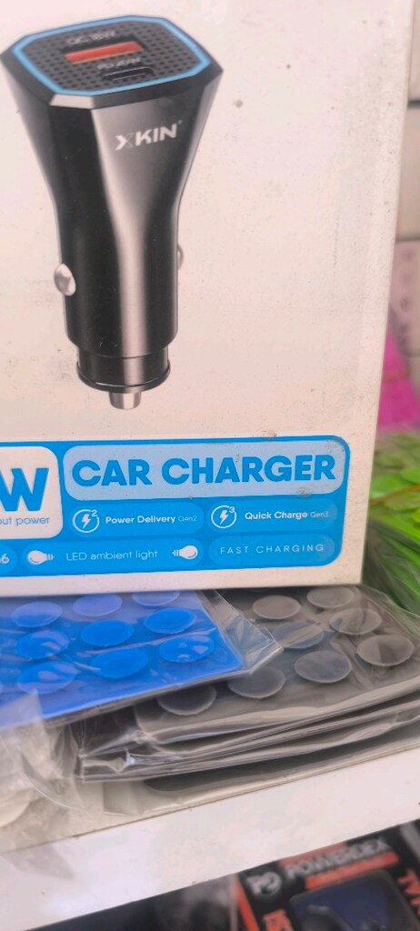 Hızlı şarj destekli,38 W araç çakmaklık şarj adaptörü - 5