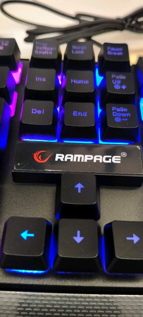 RAMPAGE KLAVYE+MOUSE PAD+MOUSE RGB - 7