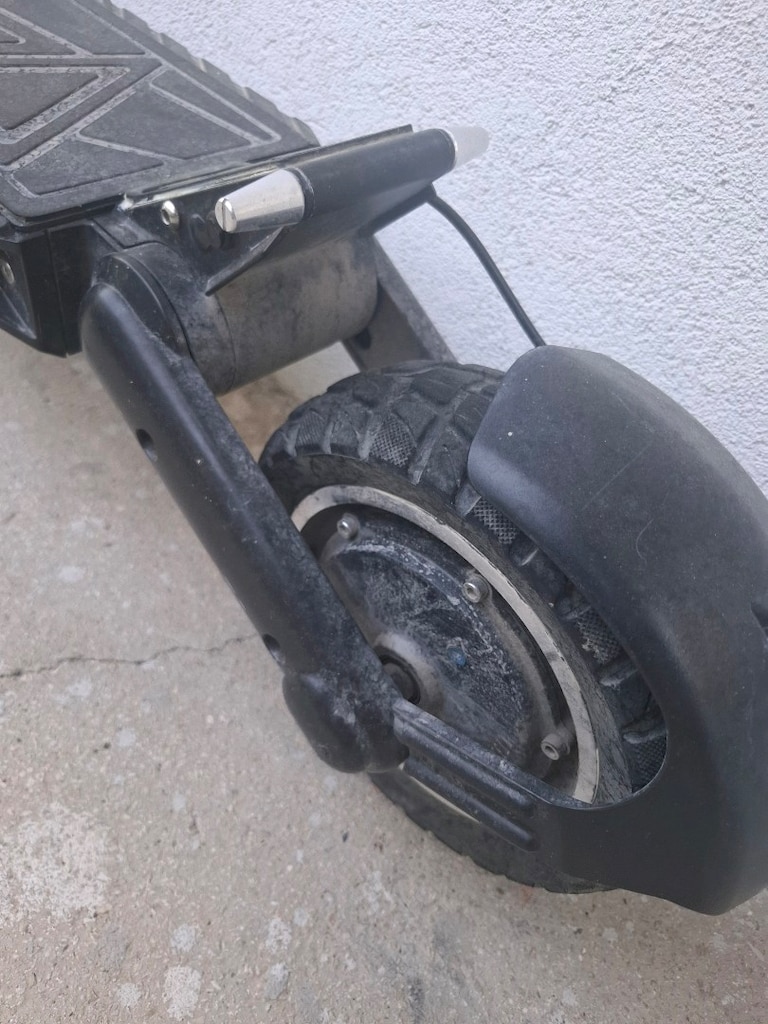 BOOD Kickscooter QR1200 1200 W 60 km Menzil Elektrikli Scooter Siyah - 9